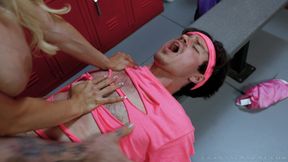 TS - Sweat Bitch Licks Pretty Pits For Bear Bang 2 - Transsensual
