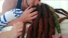 dreadhead clio receives hard morning anal
