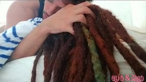 dreadhead clio receives hard morning anal