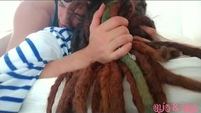 dreadhead clio receives hard morning anal