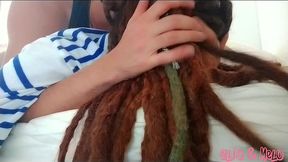 dreadhead clio receives hard morning anal