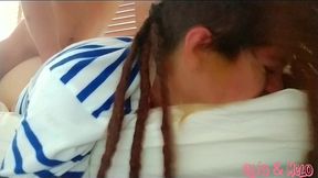 dreadhead clio receives hard morning anal