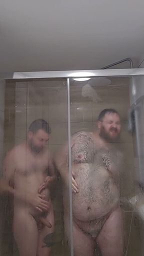 Bears in the Shower! (no Sex)