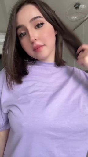 Tiny worm gets devoured by a lustful woman