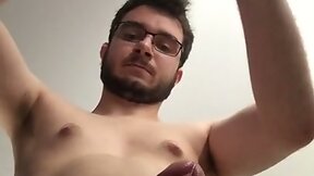 Hot fleshlight masturbation and cumshot