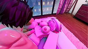 Tiny Teen Pleads for First Time Anal in Roblox Hentai Adventure