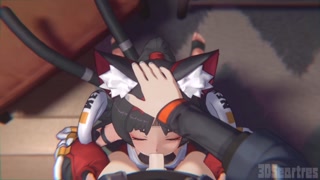 Big ass, big tits Nekomats ZZZ
