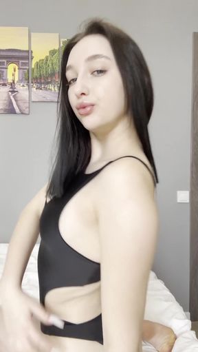 Teen amateur shows off her big tits and pussy on OnlyFans
