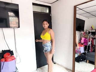 Giantess Step-sister Shrinks Step-brother and Surprise U