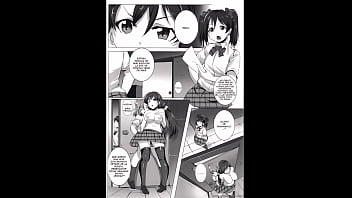 Love live comic futanari Honoka and Nozomi'_s Sex Life