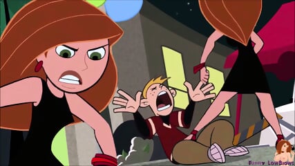 stomp KIM POSSIBLE hard BALLBUSTING stomping testicles
