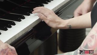 Mexican piano professor Jack Escobar takes advantage of the situation and fucks