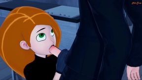 Kim Possible gets cum in her mouth then fucked. Hentai.