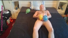 nylon encasement mit luftballons