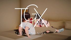 anime hentai game gaming girl bondage bdsm fucks with lots of anal sex and blowjob netorare