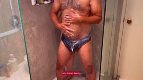 Romantic Shower Sex - Desi Bhabhi Hardcore Anal Fucking by Her Devar (Brother in Law)