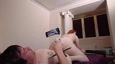 Behind the scene with busty StepMommy