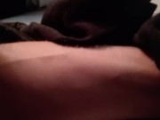 HUGE breathy cumshot and multiple orgasm - 3-day load on my bed