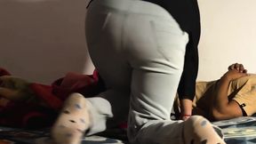 Indian Girlfriend Give Handjob To her Boyfriend