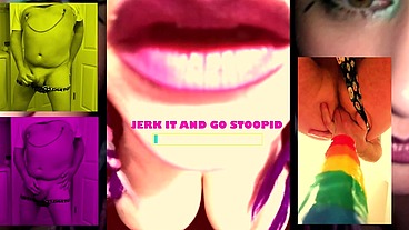 Jerk for me and go gay watching gay faggots jerk off
