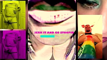 Jerk for me and go gay watching gay faggots jerk off
