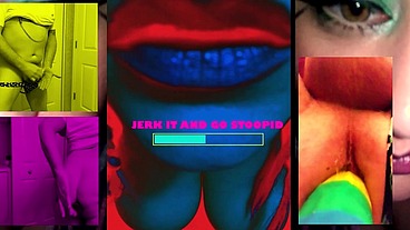 Jerk for me and go gay watching gay faggots jerk off