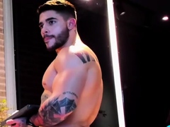 Hot Hunk Owns Latin Gay Ass to Fuck Hard