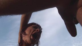 is summer and sexy horny milf myra got filled up all her holes by barman