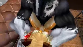 Fiery Vixen Takes Control After Naughty Discipline in Wild Canine Tryst