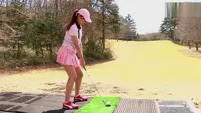 Jav Porn ~ Sexy Cute Girls Sucking Golf Instructor's Cock