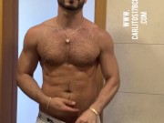 Time to take a nice cold shower to cool off this heat.