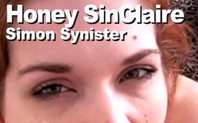 Honey SinClaire & Simon Synister pink suck facial