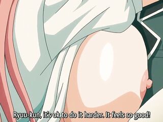 Redheaded Cutie with Giant Titties Likes to Drink Cum and Have Orgasms