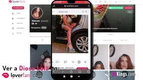 DiosaLola: a Spanish goddess that wants to show us her amazing tits and ass!