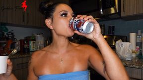 Just a tiny, little feast! (VORE) ft Goddess Fina