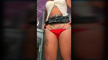 TS Angelique Monroe - Pee and cum