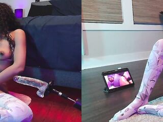KhloeSweet in CG - VR Bangs Herself to HERSELF