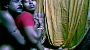 Horny Indian maid got fucked hard in her puss by mate in her room