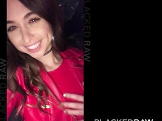 BLACKEDRAW - Riley Reid rims ebony guy in hotel room