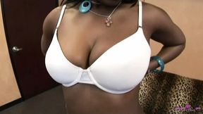 Ebonie with Gigantic Boobs Craves Hard Interracial Action at Rinky-Dink Motel