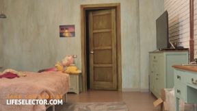 Not so innocent roommate craves your hard cock in her pussy