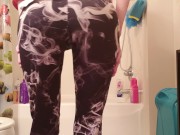 Pissing on my feet