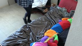 stepdaughter gets an ass fucking from stepdad