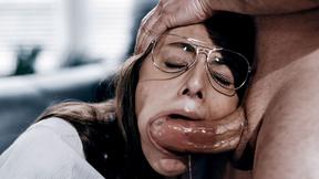 ”Teen gives her ass fucking virginity to a banged up priest!”