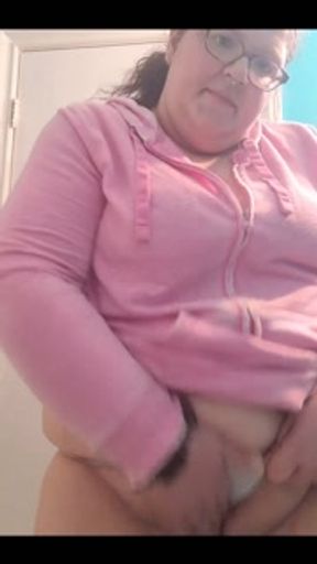 Used my panties as toilet tissue all day