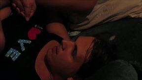 Prostate exam turn sexual getting milk & blowjob shooting cum all in face