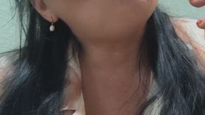 Me with my white cigarette.