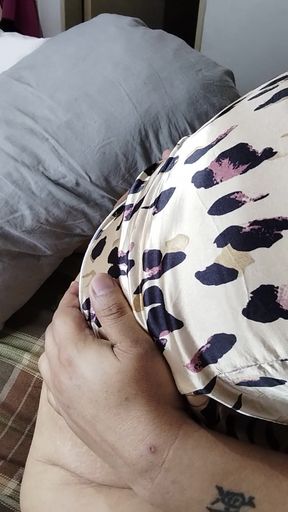 Masturbating to my slut wife fucked and cumshot