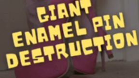 Giant Sperman Enamel Pin Naked Heel Destruction 720p