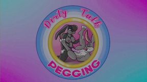 Filthy Hot Dirty Talking Pegging by Ebony Mistress